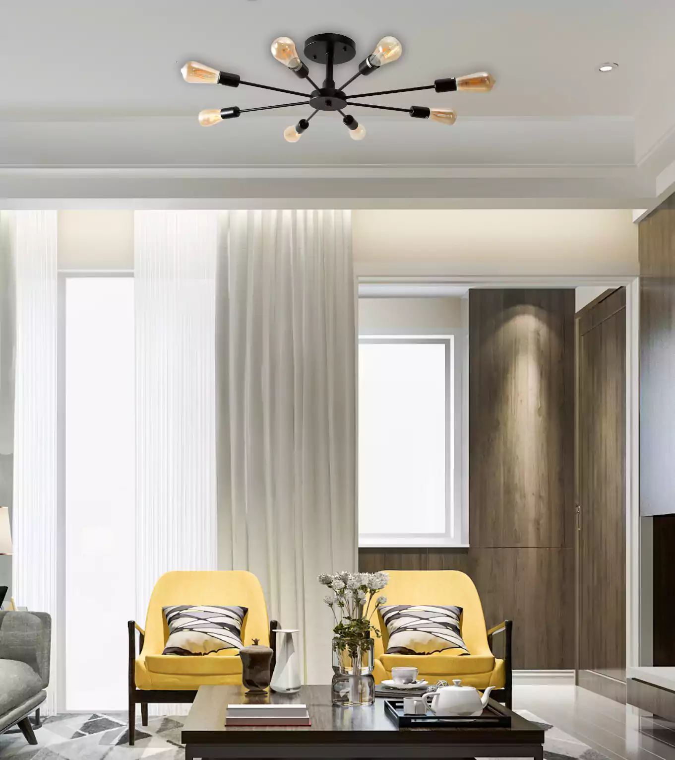 Aster 8C Sputnik Lamp
