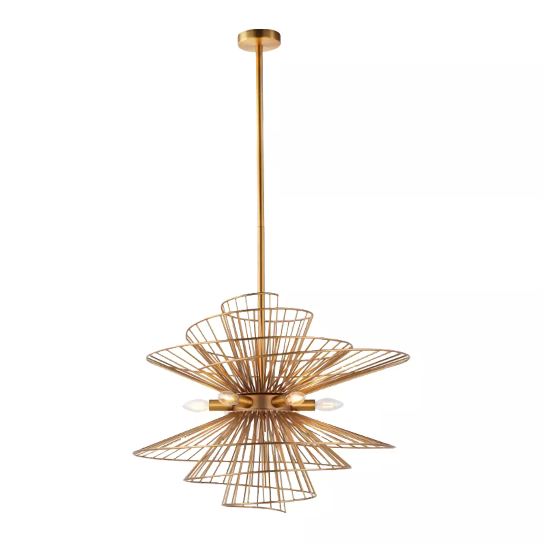 Spiral Chandelier