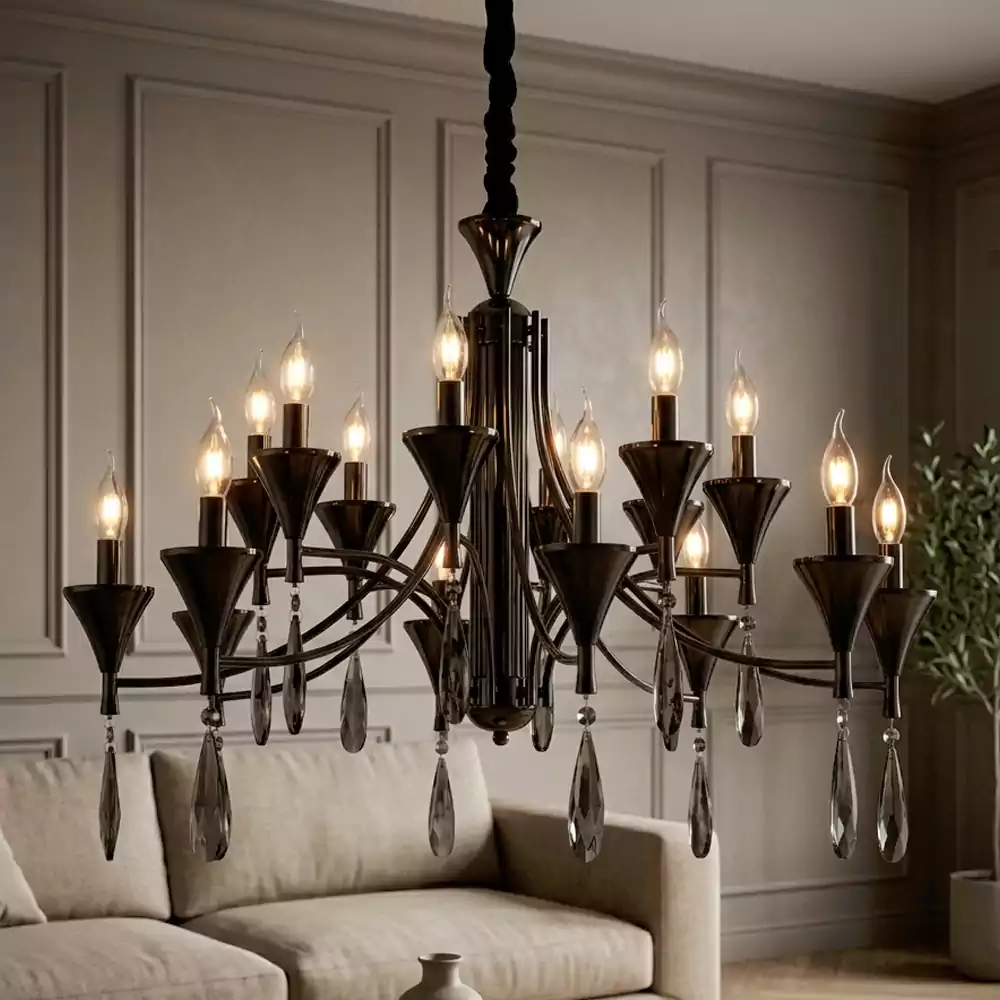 The Nightshade Bloom 16 Chandelier
