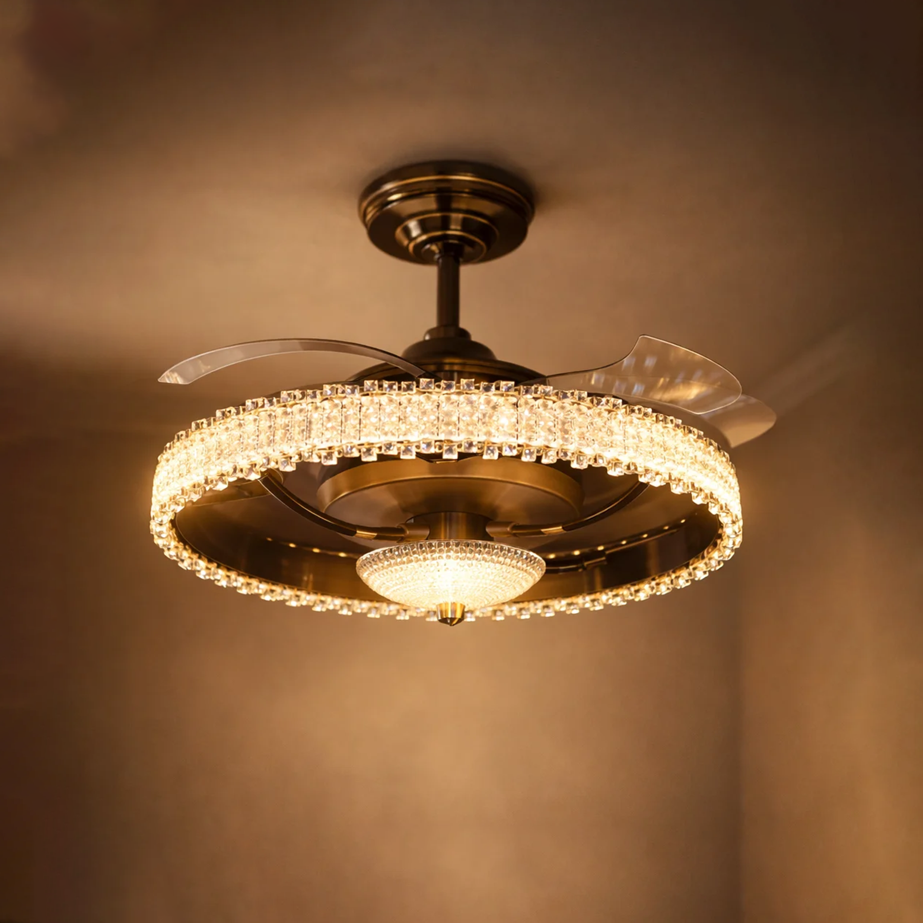 Gatsby Crystal Fanlight