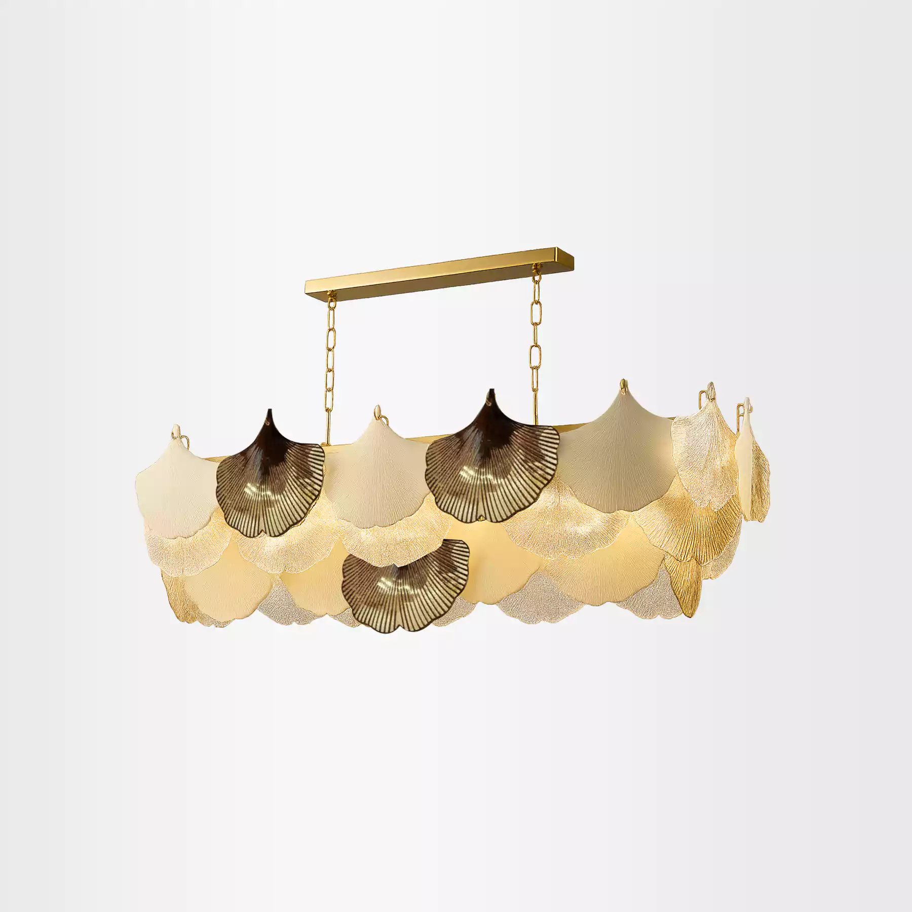 Ginkgo Glow Chandelier