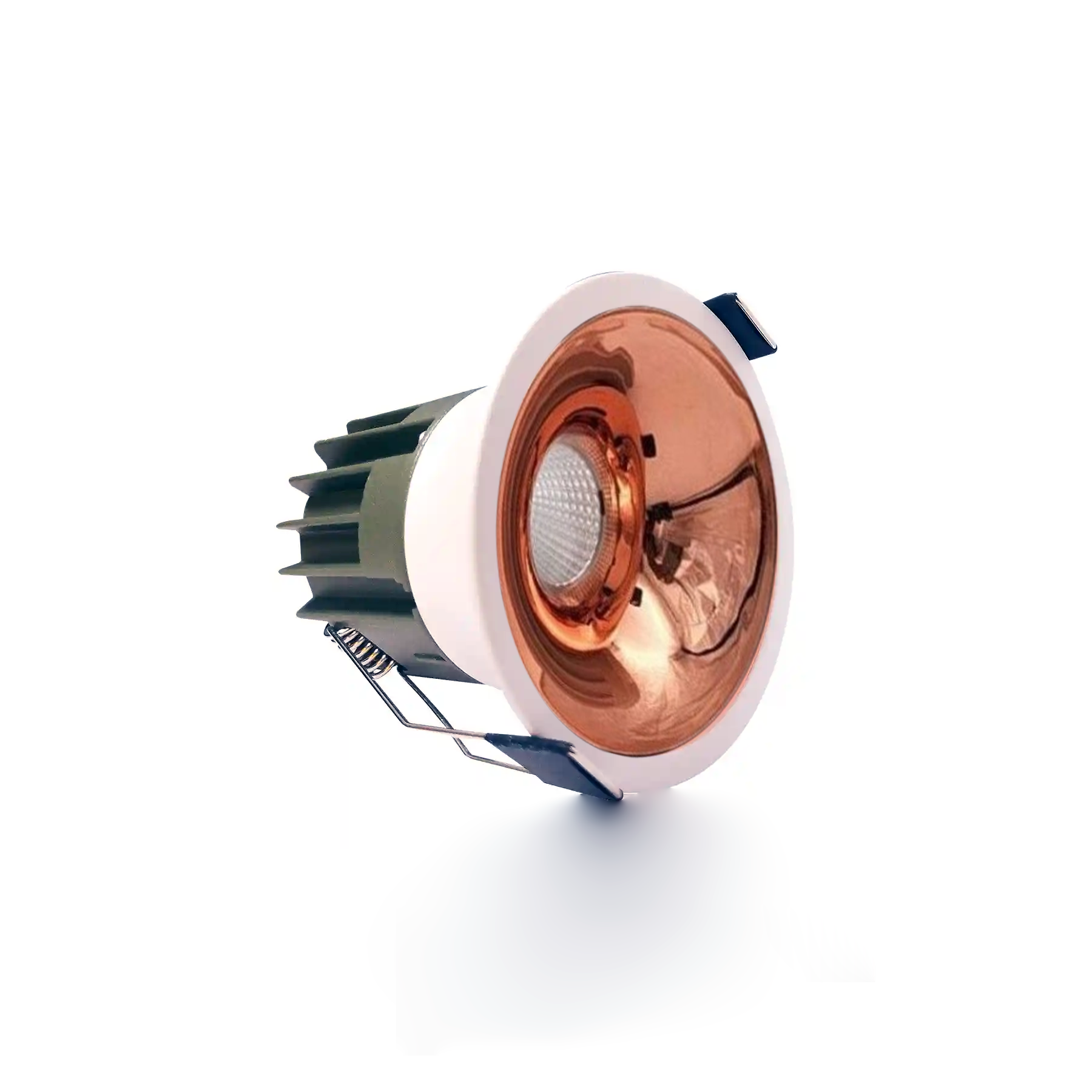 Soho 12W Smart COB (White Housing, Rose Gold Cup)