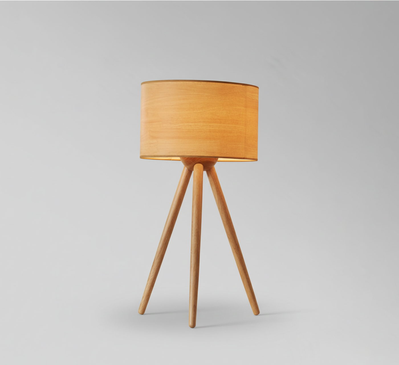 Hemlock Tall Wood Lamp