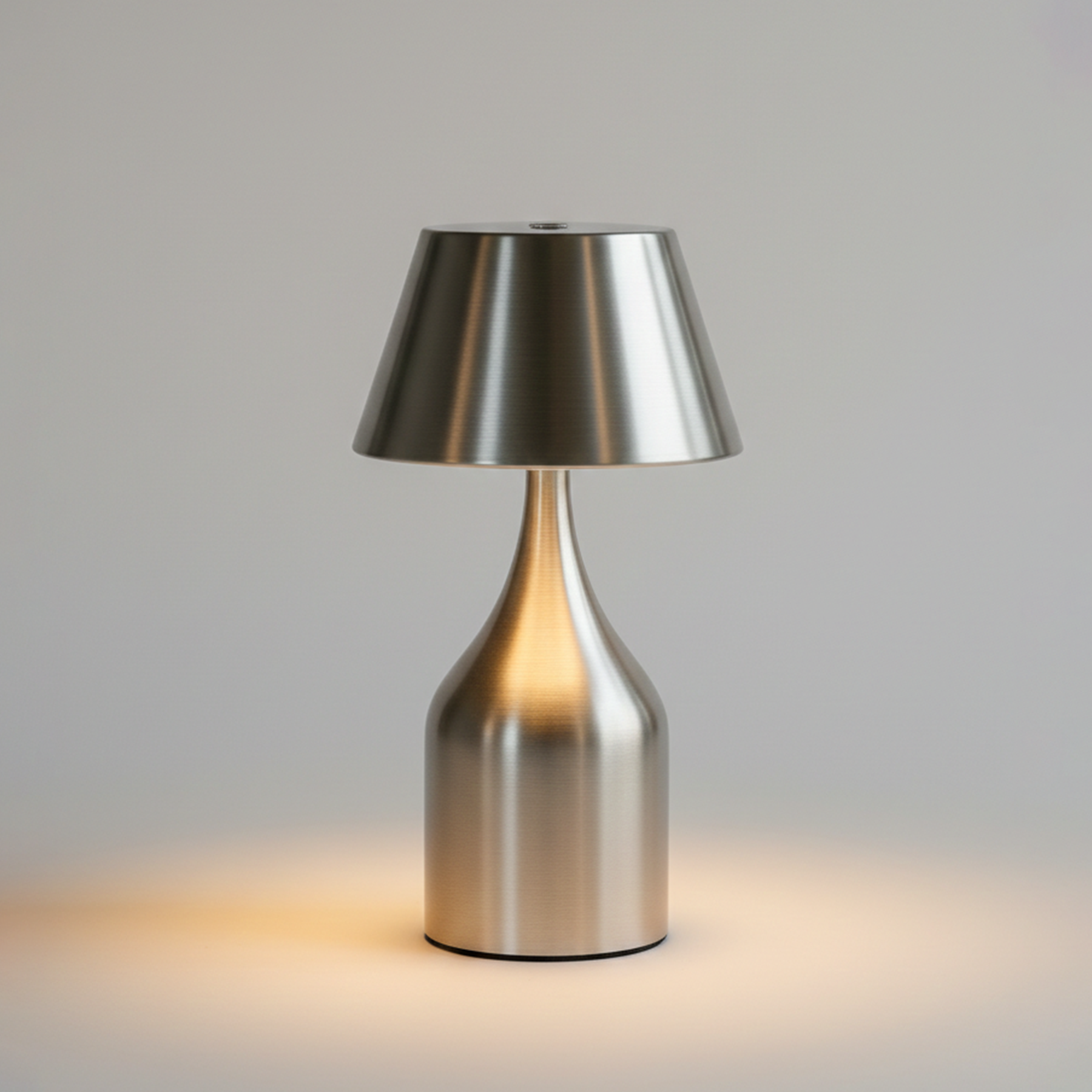 Muse Silver LED Lamp