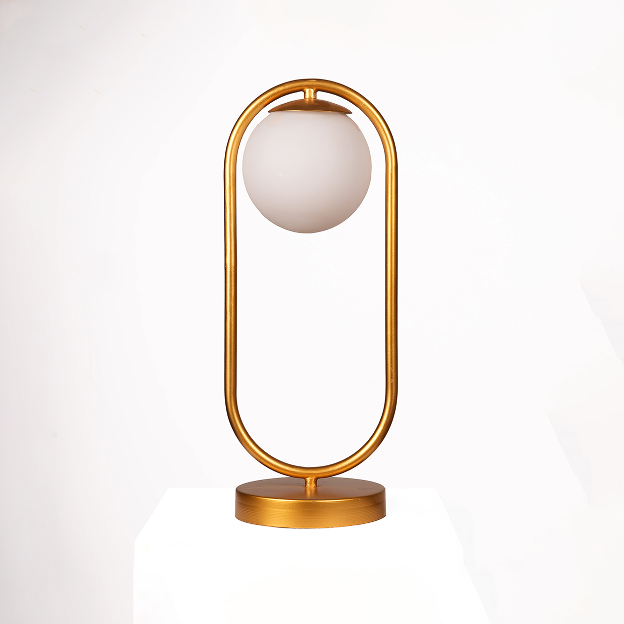 Nicolas Brass Frame Lamp