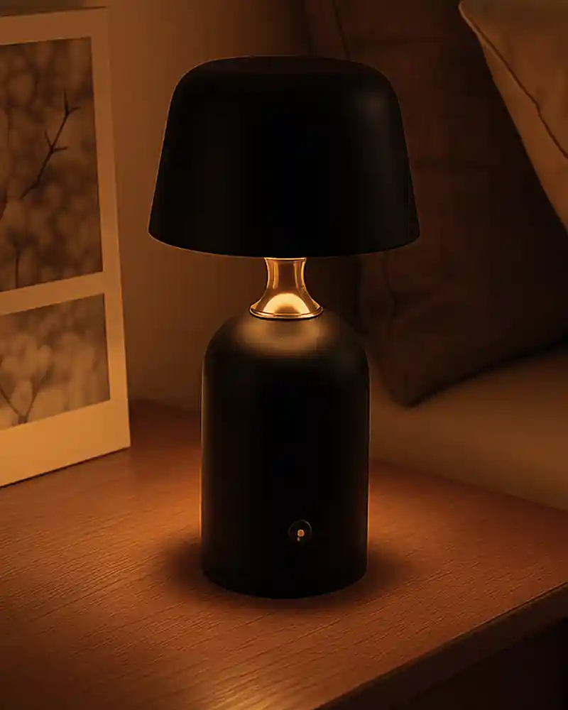 Table lamp, Bedside Lamp, Desk Lamp, Portable, Accent Lighting, Modern, Bedroom Decor. 